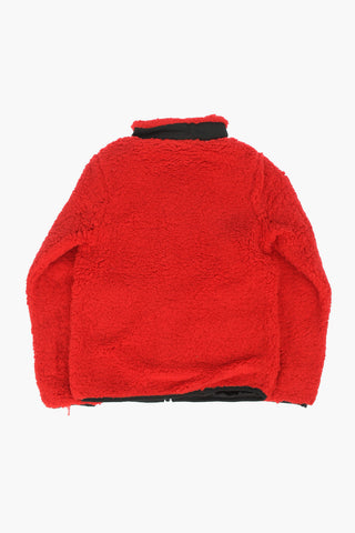 AIR JORDAN Logo Embroidered SHERPA Jacket