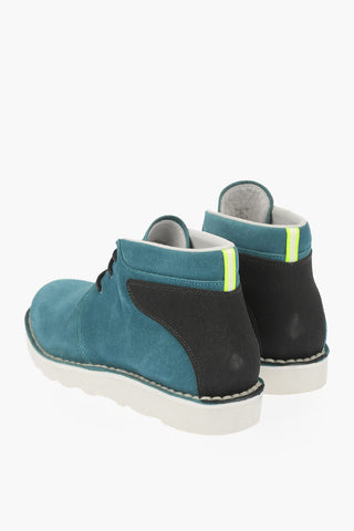 Suede Leather Lace Shoes
