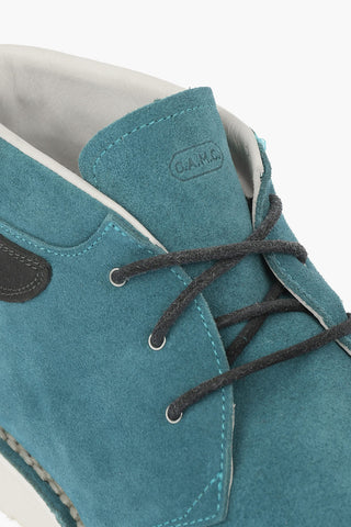 Suede Leather Lace Shoes