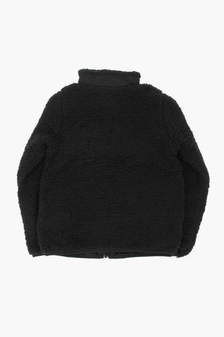 AIR JORDAN Logo Embroidered SHERPA Jacket