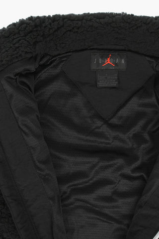 AIR JORDAN Logo Embroidered SHERPA Jacket