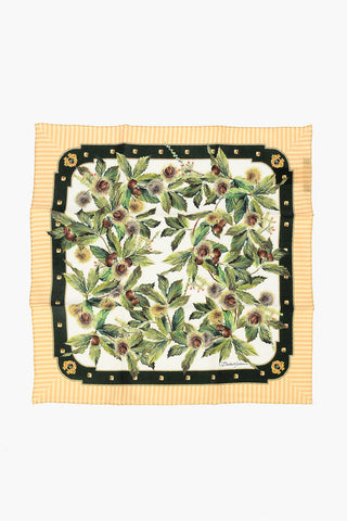 Silk Floral Scarf