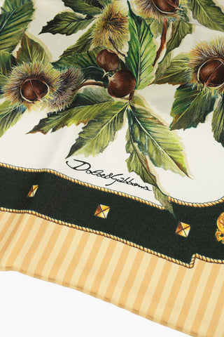 Silk Floral Scarf