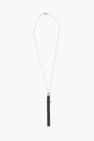 Necklace with Cigarette Case Pendant