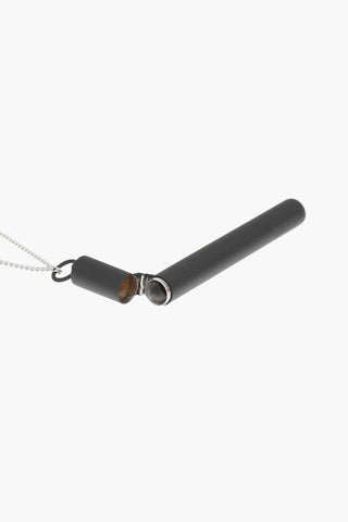 Necklace with Cigarette Case Pendant