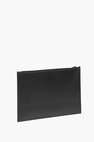 Leather Pouch with Front-Logo