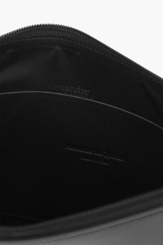 Leather Pouch with Front-Logo