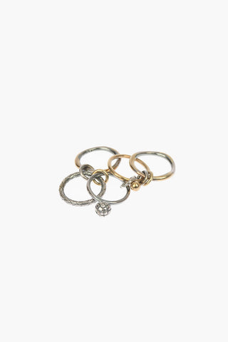 Brass Braided Ring