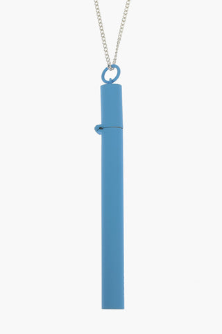 Necklace with Cigarette Case Pendant