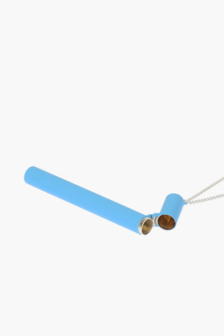 Necklace with Cigarette Case Pendant
