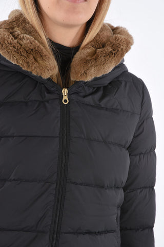 hooded ROISIN down jacket