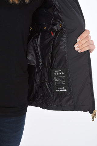 hooded ROISIN down jacket