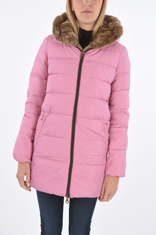 hooded CARYS down jacket