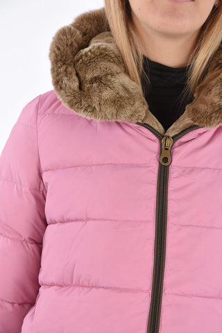hooded CARYS down jacket