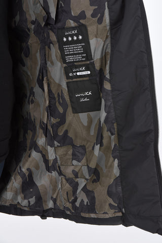 detachable real fur trim CARYSTRE down jacket