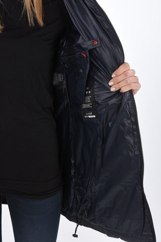 detachable real fur trim ARWEN down jacket