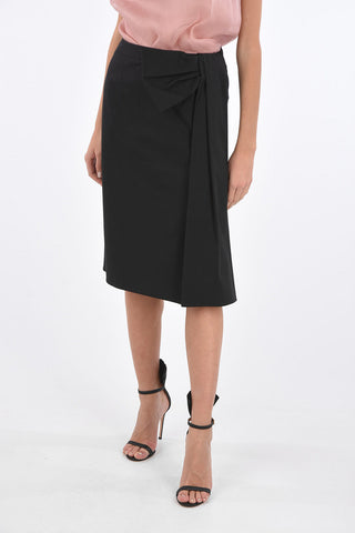 Under the Knee Skirt with side maxi bow
