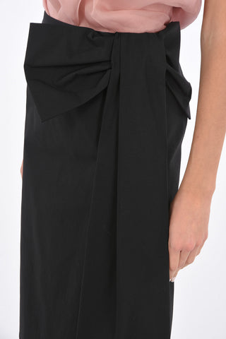 Under the Knee Skirt with side maxi bow