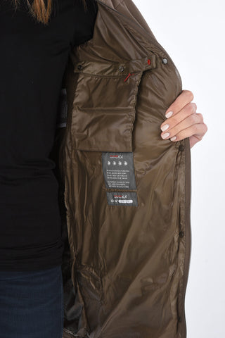 detachable real fur trim CAITLIN down jacket