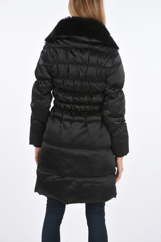 hidden closure CRISEIDEDUE long down jacket