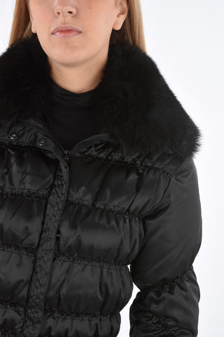 hidden closure CRISEIDEDUE long down jacket