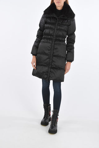 hidden closure CRISEIDEDUE long down jacket