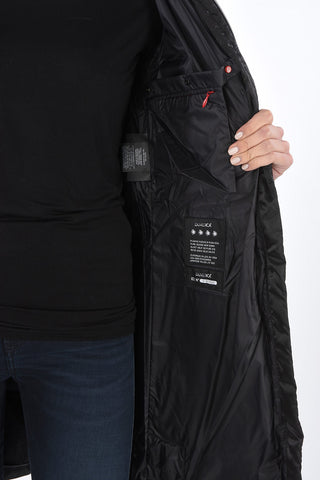 hidden closure CRISEIDEDUE long down jacket