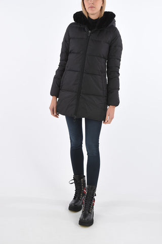 removable fur ARWEN down jacket