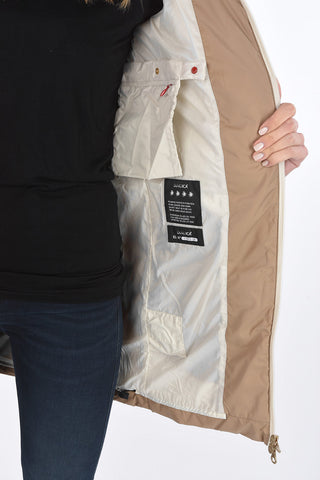 detachable real fur trim CARYSDUE down jacket