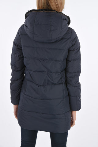 detachable real fur trim CARYSDUE down jacket