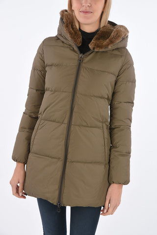 removable fur ARWEN down jacket