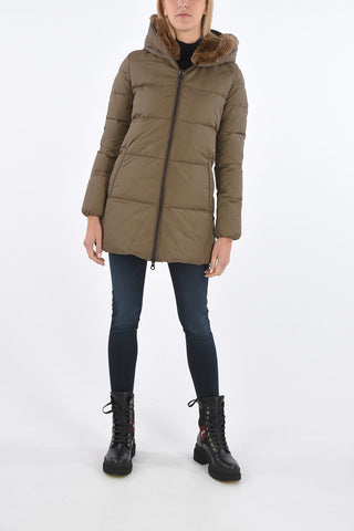 removable fur ARWEN down jacket