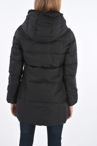 detachable real fur trim ARWEN down jacket