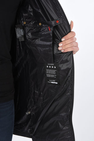 removable real fur SAOIRSE long down jacket