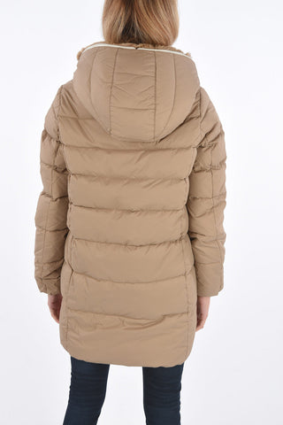 detachable real fur trim CARYSDUE down jacket