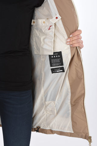 detachable real fur trim CARYSDUE down jacket