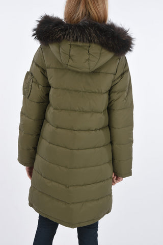 hooded CORCIRA down jacket