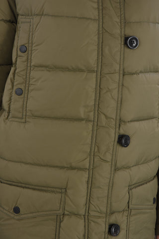 hooded CORCIRA down jacket