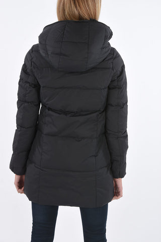 removable real fur ARWEN down jacket with hood