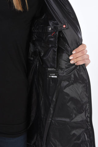 removable real fur ARWEN down jacket with hood