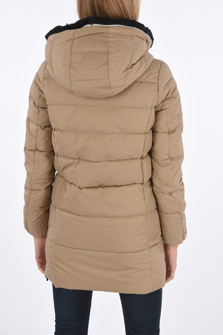 detachable real fur trim CARYS down jacket