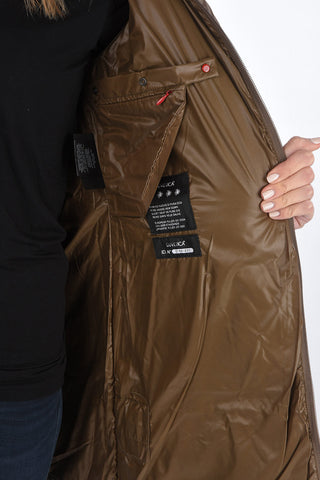 removable real fur ARWEN down jacket with hood