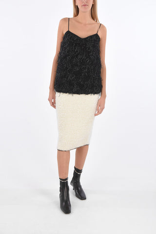 Glittered Sleeveless Top