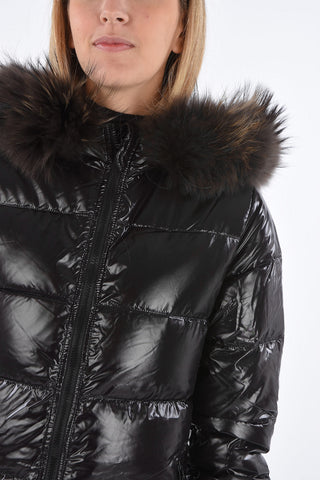 zip closure ALIA down jacket