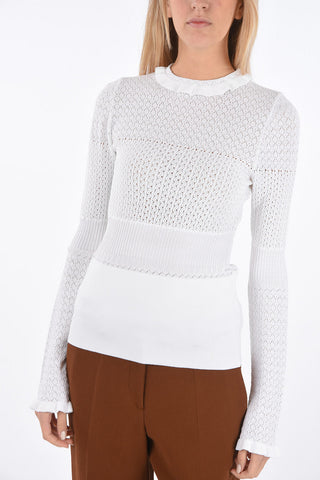 Embroidered Crewneck Sweater