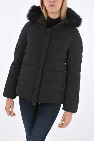 removable hood AILSA down jacket