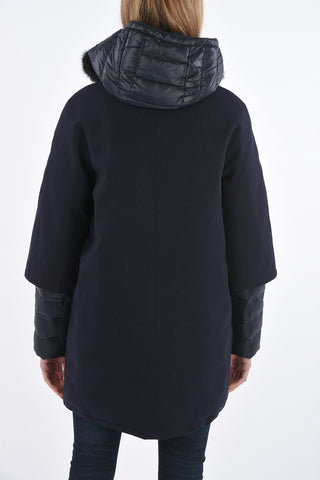 Fox Fur Application EILIDH Unstructured Down Jacket