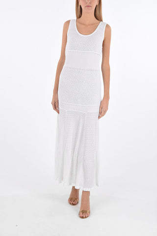 Embroidered Flared Dress