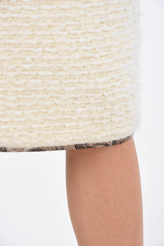 Under the Knee pencil Skirt with zip back closure