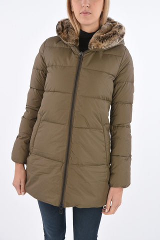 removable fur ARWEN down jacket